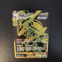 Rayquaza VMAX (Secret) TG29/TG30 Silver Tempest Trainer Gallery Pokemon Card - Image 3