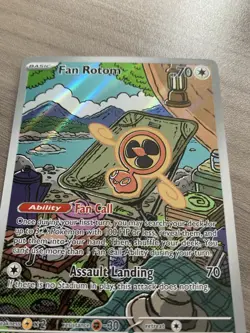 Fan Rotom 250/217 - Illustration Rare IR - Ascended Heroes - Pokemon TCG Card - Image 5