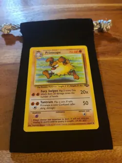 1999 Primeape Pokemon Card TCG #43/64 Jungle Unlimited Edition Perfect Condition - Image 2