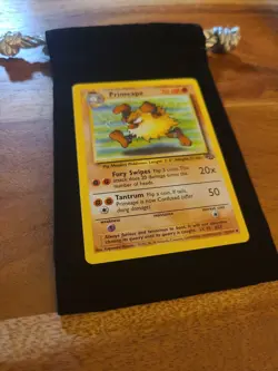 1999 Primeape Pokemon Card TCG #43/64 Jungle Unlimited Edition Perfect Condition - Image 5