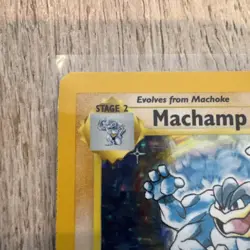 Machamp 8/102 - Pokemon Base Set 1st Edition Holo Card NM - Image 2