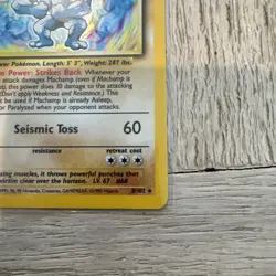 Machamp 8/102 - Pokemon Base Set 1st Edition Holo Card NM - Image 4