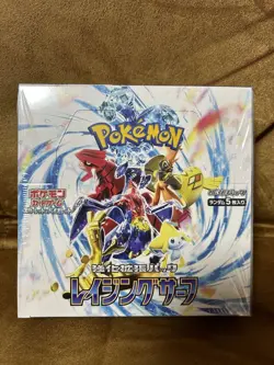 Pokemon Card Booster Box Raging Surf sv3a Scarlet & Violet Japanese With Shrink - Image 1