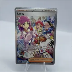 Pokemon TCG Lacey 172/142 Stellar Crown Full Art Holo Trainer Card Rare - Image 1