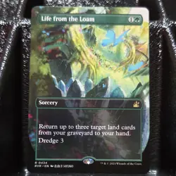 Life from the Loam (Anime Borderless) Ravnica Remastered Regular - Image 1