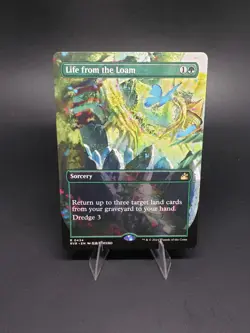 Life from the Loam (Anime Borderless) Ravnica Remastered Regular MTG 434 LP - Image 1