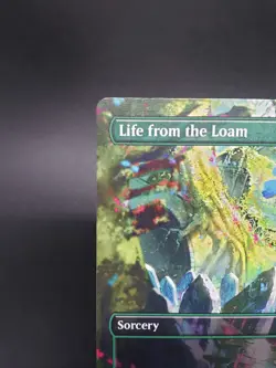 Life from the Loam (Anime Borderless) Ravnica Remastered Regular MTG 434 LP - Image 2