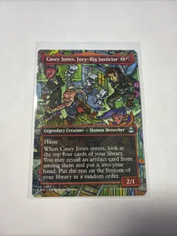 Casey Jones, Jury-Rig Justiciar (Borderless) Teenage Mutant Ninja Turtles - Image 1