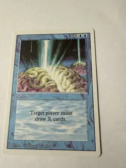 Magic The Gathering Braingeyser (1994) Revised Edition - Image 1