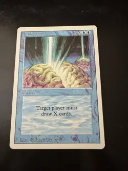 Magic The Gathering Braingeyser (1994) Revised Edition - Image 2