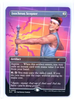 MtG SLC Isochron Scepter #9 Borderless Encyclopedia Countdown Secret Lair - Image 1