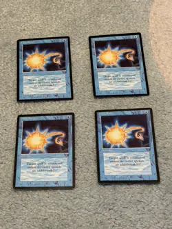 MTG- Force Spike x4 - English Legends NM - Image 1