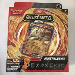 Pokemon TCG Ninetales EX & Zapdos EX Deluxe Battle Deck (one each) NEW Sealed - Image 3