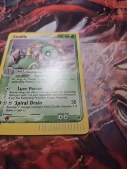 Cradily Holo Rare SWIRL Pokemon EX Sandstorm E-Reader 3/100 NM Near Mint - Image 4