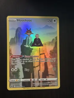 Hoothoot Pokemon Holo Trainer Gallery TG12/TG30 Swsh10 Astral Radiance - Image 1