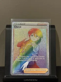 Pokemon Battle Styles Cheryl 173/163 Secret Rare Holo NM - Image 1