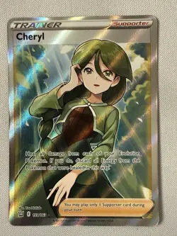 Pokemon TCG Cheryl Full Art Ultra Rare Battle Styles 159/163 - Image 1