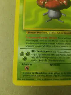 Giflor (VILEPLUME) 31/64 - GERMAN RARE - JUNGLE - VINTAGE WOTC POKEMON CARD - LP - Image 5