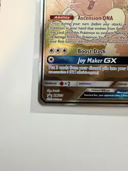 Pokemon TCG Eevee GX SM233 Full Art Promo Black Star Ultra Rare Holo NM - Image 3