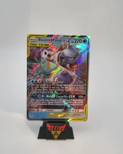 Blastoise & Piplup GX 38/236 Sm-Cosmic Eclipse Holo - Pokemon TCG - Image 1