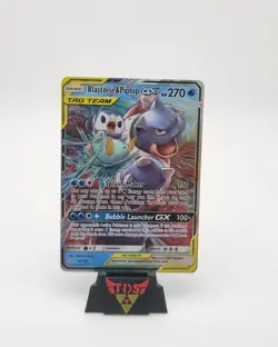 Blastoise & Piplup GX 38/236 Sm-Cosmic Eclipse Holo - Pokemon TCG - Image 2