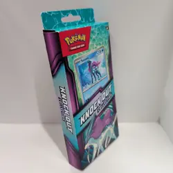 Pokemon TCG Knock Out Collection Suicune Promo 2 Packs & Stickers FACTORY SEALED - Image 2