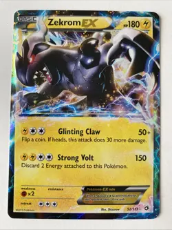 Zekrom Ex Ultra Rare | Legendary Treasures | #52 | Chase | Pokemon TCG | ENG - Image 1