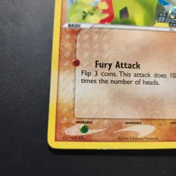 2004 Larvitar 62/109-EX Team Rocket Returns Reverse Holo - Pokemon TCG - HP/DMG - Image 4