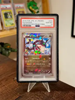 Rayquaza 232/XY-P Cracked Ice Skytree Promo Pokemon XY Japanese PSA 10 - Image 1