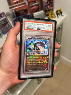 Rayquaza 232/XY-P Cracked Ice Skytree Promo Pokemon XY Japanese PSA 10 - Image 3