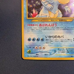 Pokemon Vintage Holo Feraligatr Gold, Silver, to a New World... Japanese 2000 - Image 5