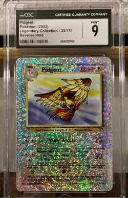 Pidgeot 33/110 Legendary Collection Reverse Holo w/ Doduo Reverse Holo (raw) - Image 2