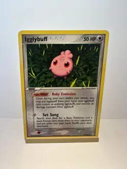 Igglybuff 37/101 Uncommon Hidden Legends Pokemon Moderately Played - Image 1