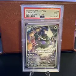 Pokemon Tornadus 210 Promo Pokemon Center ETB, PSA 9 - Image 1
