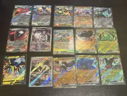 Lot Of 10 Random Pokemon TCG Japanese Ex’s, Art Rares, and V’s - Image 1