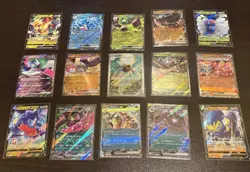 Lot Of 10 Random Pokemon TCG Japanese Ex’s, Art Rares, and V’s - Image 3