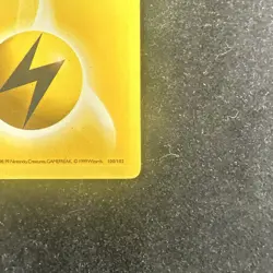 Pokemon Lightning Energy #100/102 1st edition Base Set - Image 5