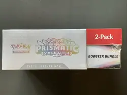 Pokemon Prismatic Evolutions Elite Trainer Box & Booster Bundle - Costco 2 Pack - Image 2
