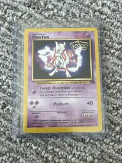 Pokemon Mewtwo TCG Black Star Promos 3 Regular Promo - Image 1