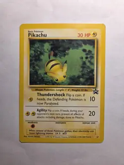 Pikachu (27) 27/53 WoTC Promo Pokemon MP Normal - Image 1