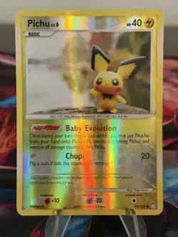 Pichu 93/123 Mysterious Treasures Reverse Holo Pokemon TCG MP - Image 1