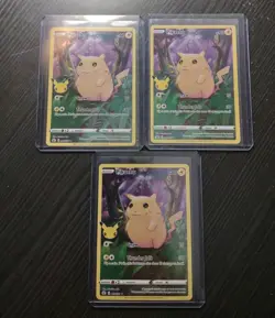 Pokemon Celebrations PIKACHU Holo #005/025 Lot (3) - Image 1