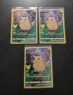 Pokemon Celebrations PIKACHU Holo #005/025 Lot (3) - Image 2