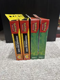 Pokemon TCG 2x First Partner Illustration & 2x 2026 Pokemon Day Collection Lot - Image 2