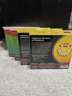 Pokemon TCG 2x First Partner Illustration & 2x 2026 Pokemon Day Collection Lot - Image 3