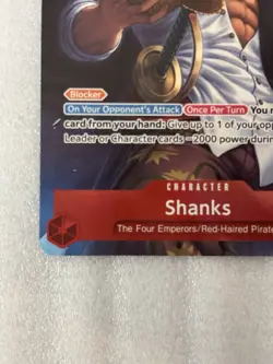 One Piece Shanks (008) (Alternate Art) OP12-008 Foil Legacy of the Master - Image 5