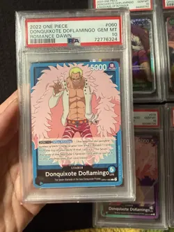 One piece Doflamingo PSA 10 Lot of 6 - Image 3