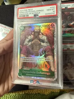 One piece Doflamingo PSA 10 Lot of 6 - Image 4