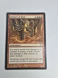 Wizards Furnace of Rath Duels Planeswalkers 97 Enchantment Red Rare Regular Mat… - Image 1