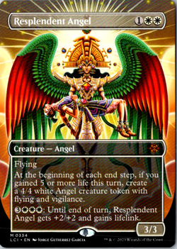Resplendent Angel (Borderless) M The Lost Caverns of Ixalan 334 - Image 1
